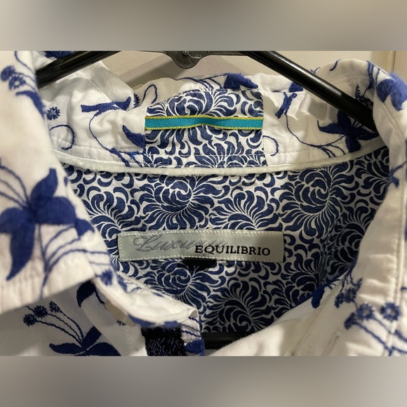 Luxury Equilibrio Button Down Long Sleeve - Picture 5 of 7